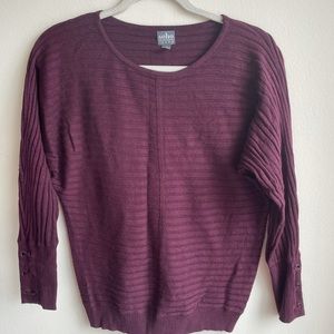 Purple sweater